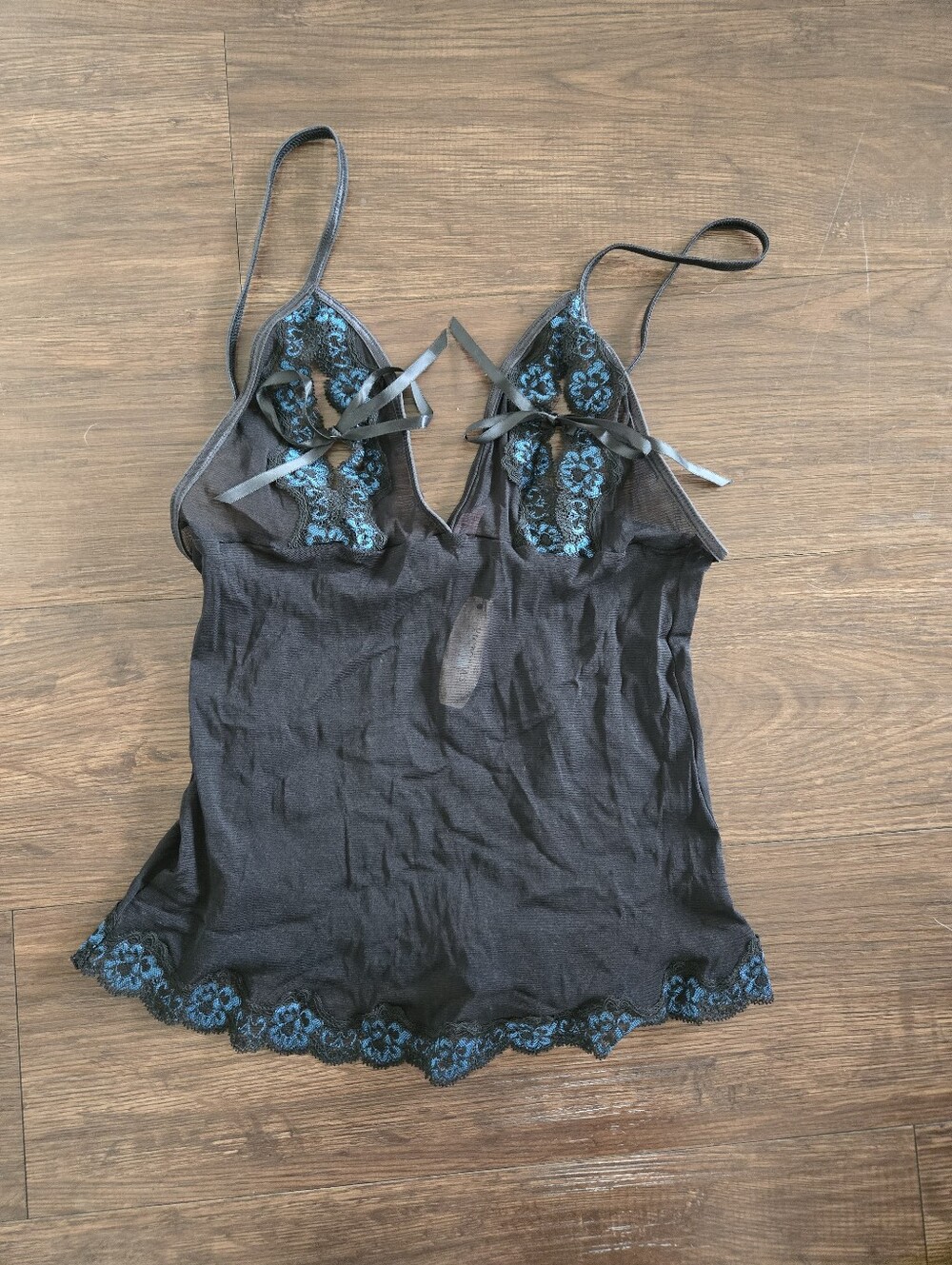 Victoria's Secret Sexy Little Things Black Lace Babydoll NWT